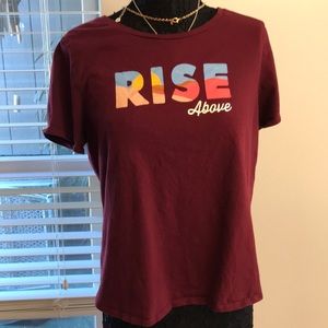 Old Navy “Rise Above” T shirt size Large